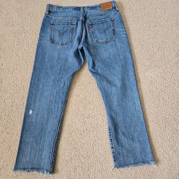 Levi's 501 CT Women's Jeans 29x26 - Picture 2 of 7